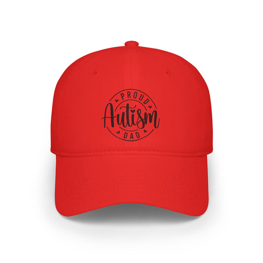 Proud Autism Dad Cap | Comfortable Low Profile Baseball Cap, Gift for Fathers, Family Gatherings, Awareness Events, Supportive Merchandise