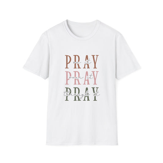 Inspirational Prayer T-Shirt - Softstyle Unisex Tee, Faith-Based Apparel, Gift for Believers, Christian T-Shirt, Everyday Wear
