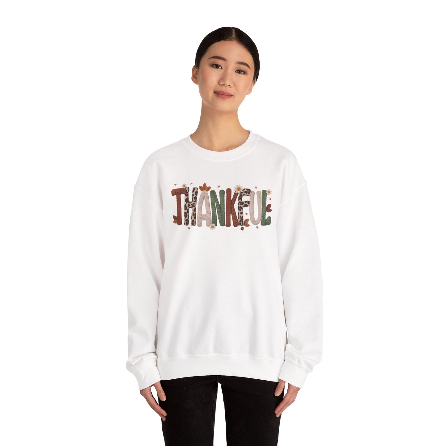 Thankful Vibes Crewneck Sweatshirt