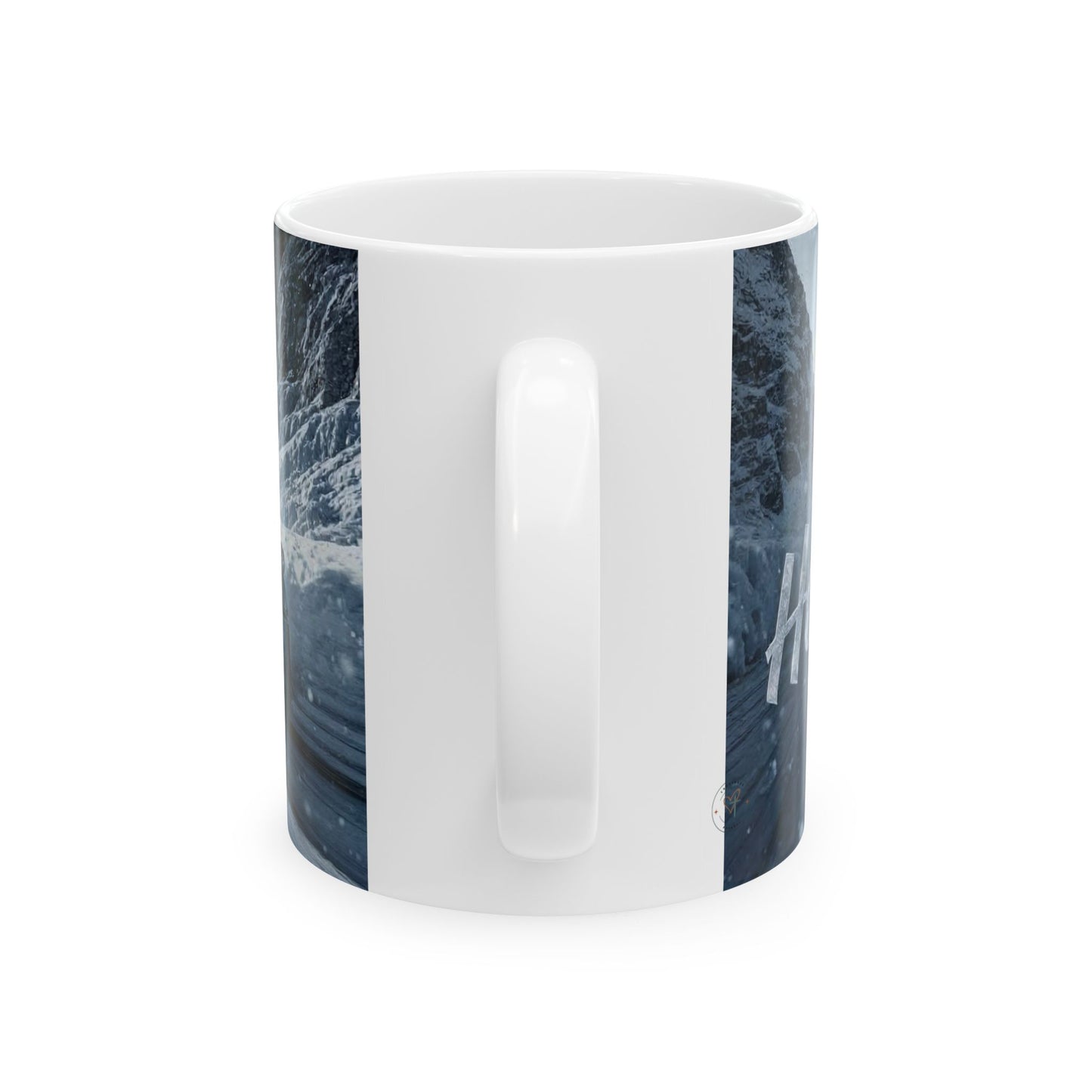 Winter Trucking Ceramic Mug