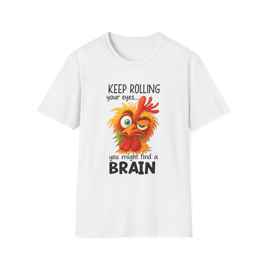 Funny Unisex T-Shirt with Chicken Design, Humor Tee, Gifting Idea, Casual Wear, Ideal for Friends, Birthday T-Shirt, Quirky Apparel