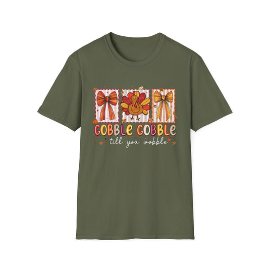 Thanksgiving Gobble Gobble T-Shirt, Unisex Tees, Fall Apparel, Holiday Gift, Autumn Outfit