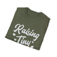 Raising Tiny Disciples Unisex Softstyle T-Shirt, Comfortable T-Shirt, Family Reunion Gift, Casual Wear, Faith-Based Apparel, Cute Kids Theme