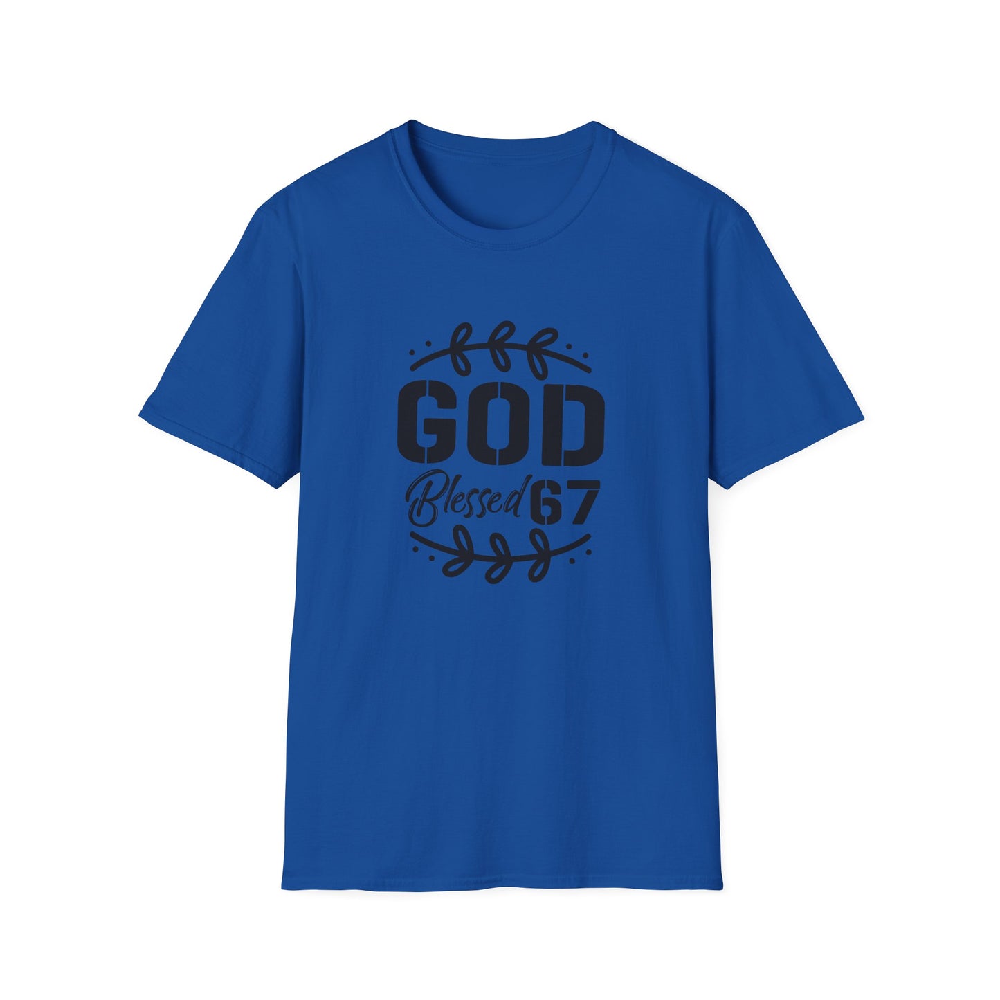 God Blessed 67 Unisex Softstyle T-Shirt