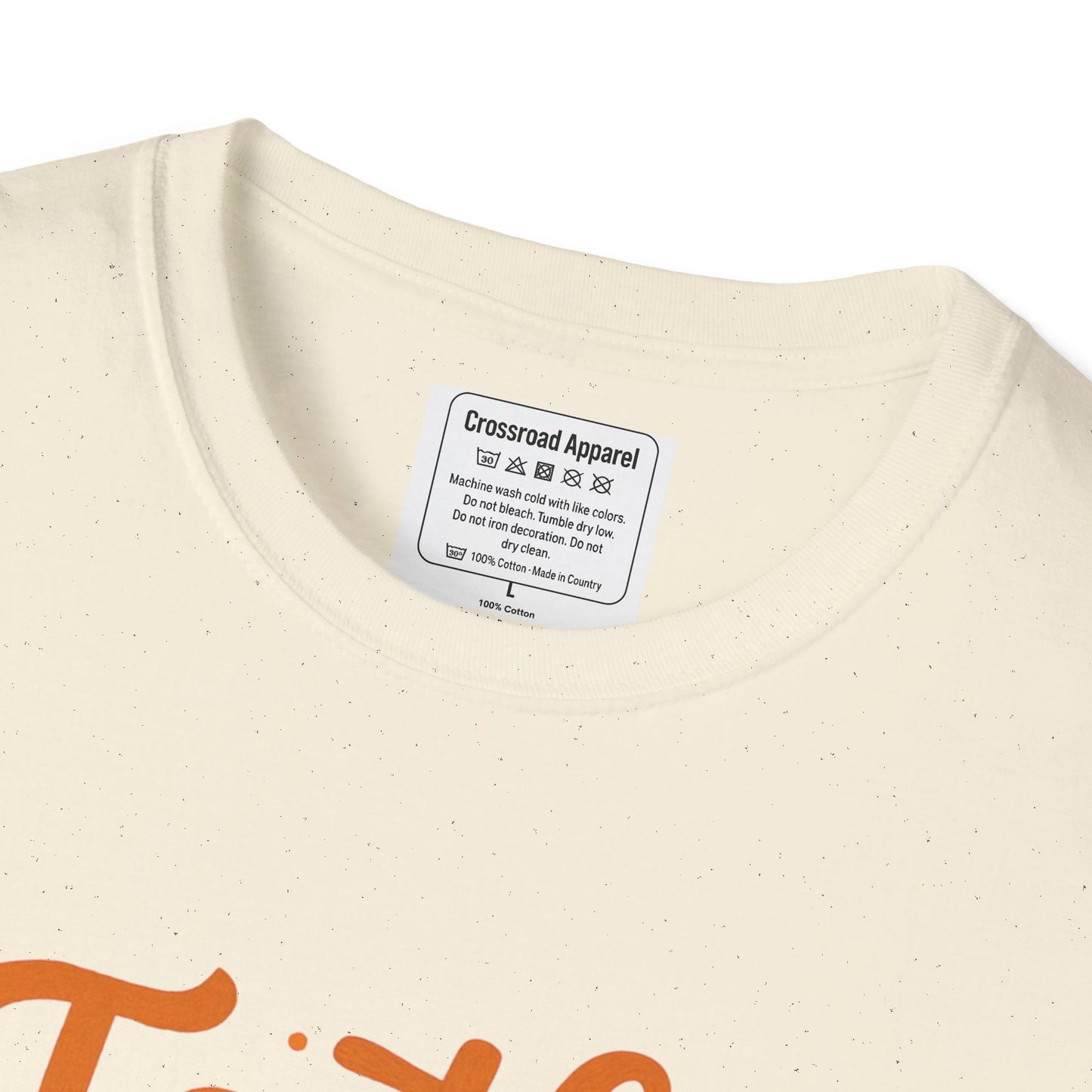 Autumn Faith Tee: Fall Favorite Sweaters, Unisex Softstyle T-Shirt, Thanksgiving Gift, Cozy Casual Wear, Faith-Based Apparel