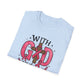 Inspirational Breast Cancer Awareness T-Shirt, Faith Shirt, God Shirt, Support Pink Ribbon, Softstyle Tee