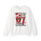 Festive Santa Crewneck Sweatshirt - Holiday Cheer