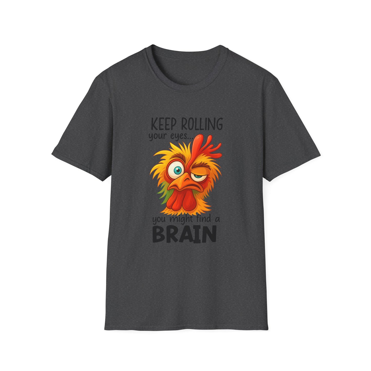Funny Unisex T-Shirt with Chicken Design, Humor Tee, Gifting Idea, Casual Wear, Ideal for Friends, Birthday T-Shirt, Quirky Apparel