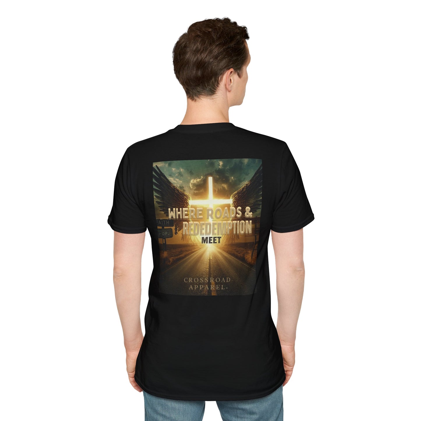 Crossroad Redemption T-Shirt - Unisex Softstyle