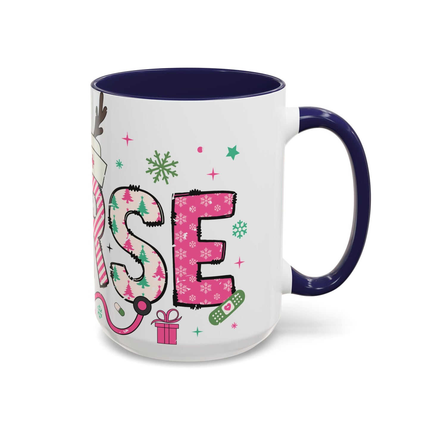 Nurse Christmas Coffee Mug - festive holiday gift for healthcare professionals