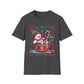 Humorous Christmas T-Shirt, Cute Snowman Design, Festive Holiday Apparel, Funny Winter Gift, Unisex Softstyle Tee