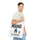 Mama On A Mission Tote Bag – Cute Coffee Mom Graphic Tote