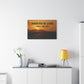 Wherever He Leads I Will Follow — Inspirational Matte Canvas Wall Art