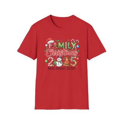 Family Christmas T-Shirt 2023 - Making Memories Together