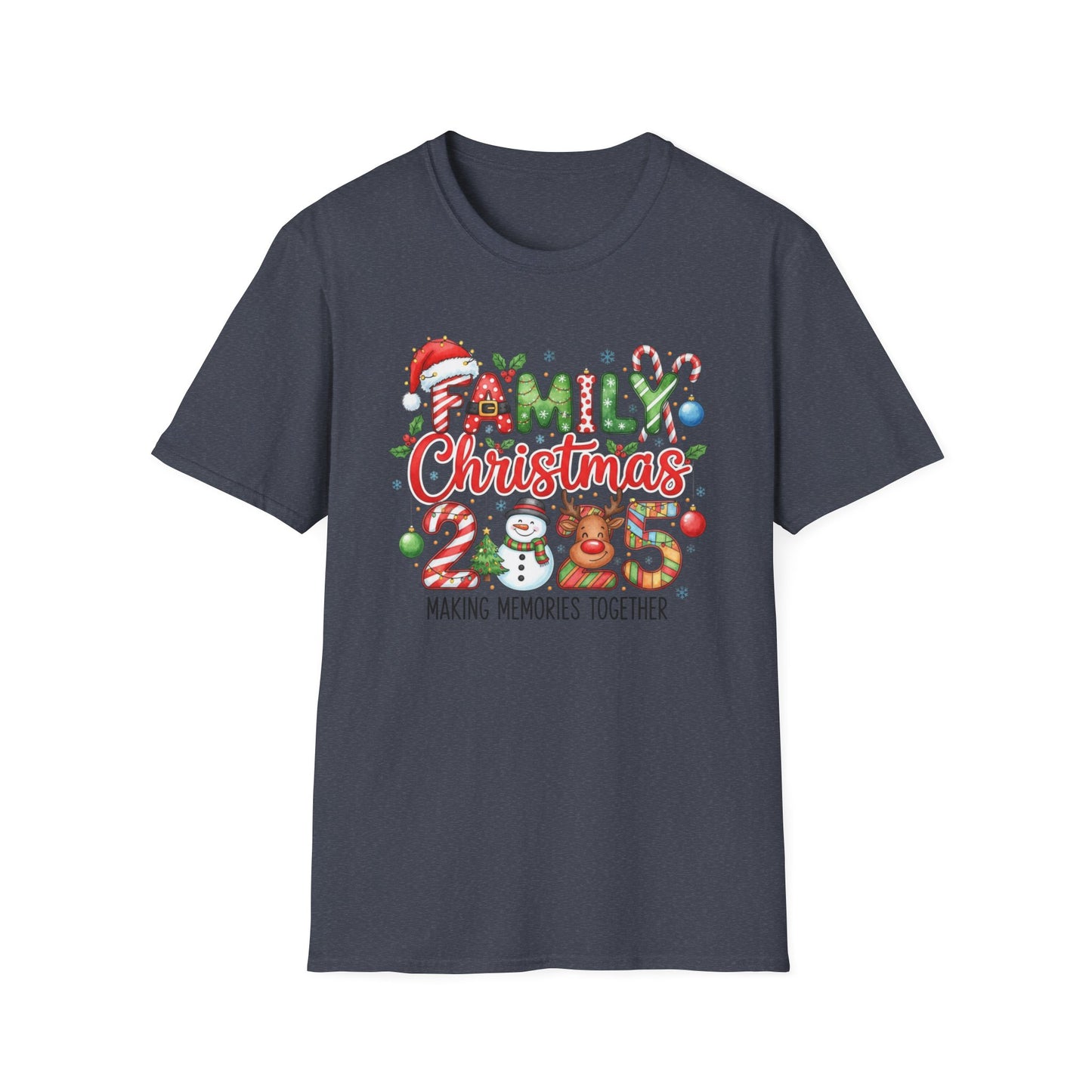 Family Christmas T-Shirt 2023 - Making Memories Together
