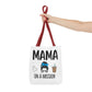 Mama On A Mission Tote Bag – Cute Coffee Mom Graphic Tote