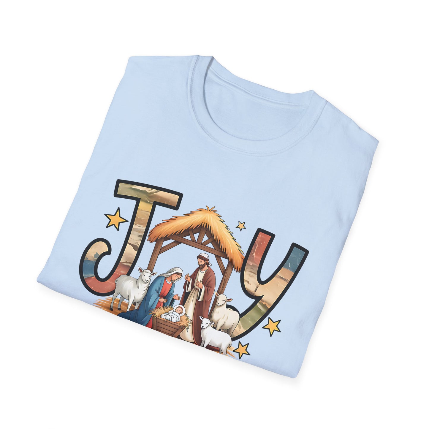 Joy to the World Nativity T-Shirt