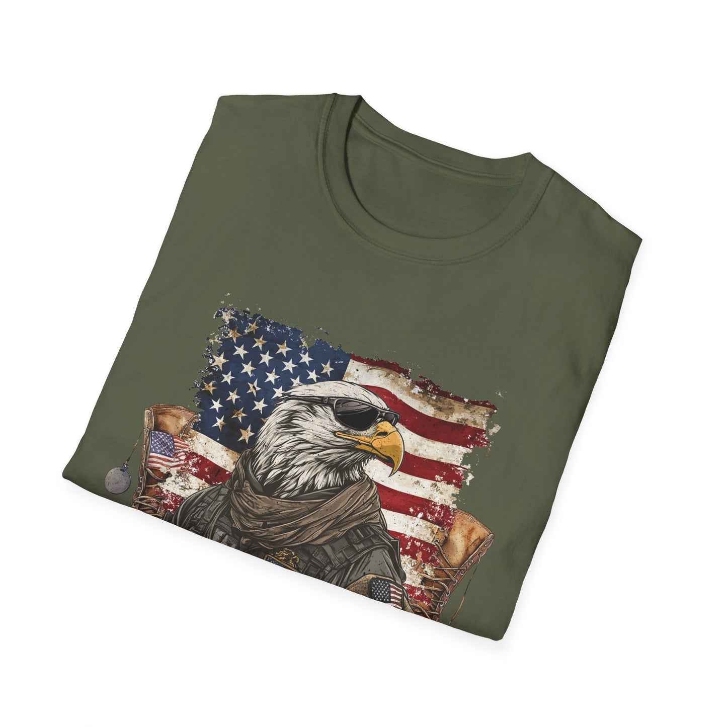 Proud Veteran Unisex T-Shirt | Patriotic Tee for Veterans, Comfortable Casual Wear, Military Appreciation Gift, Independence Day Apparel