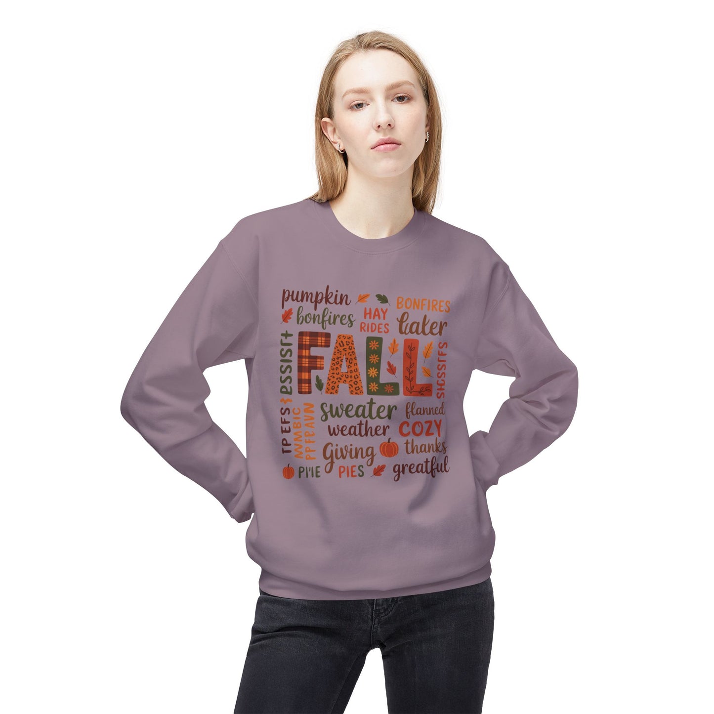 Cozy Fall Sweatshirt | Ideal for Thanksgiving, Autumn Vibes, Seasonal Relaxation, Harvest Celebrations, Festive Gatherings