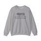 Prayer Is Built Into My Business Plan Crewneck Sweatshirt