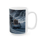Winter Trucking Ceramic Mug