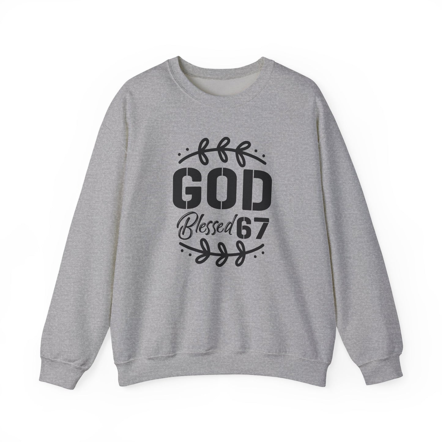 God Blessed 67 Unisex Crewneck Sweatshirt
