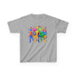 Colorful Autism Awareness Kids Tee, Autism Support T-Shirt, Kids Educational Apparel, Fun Children's Gifts, Family Awareness Shirt