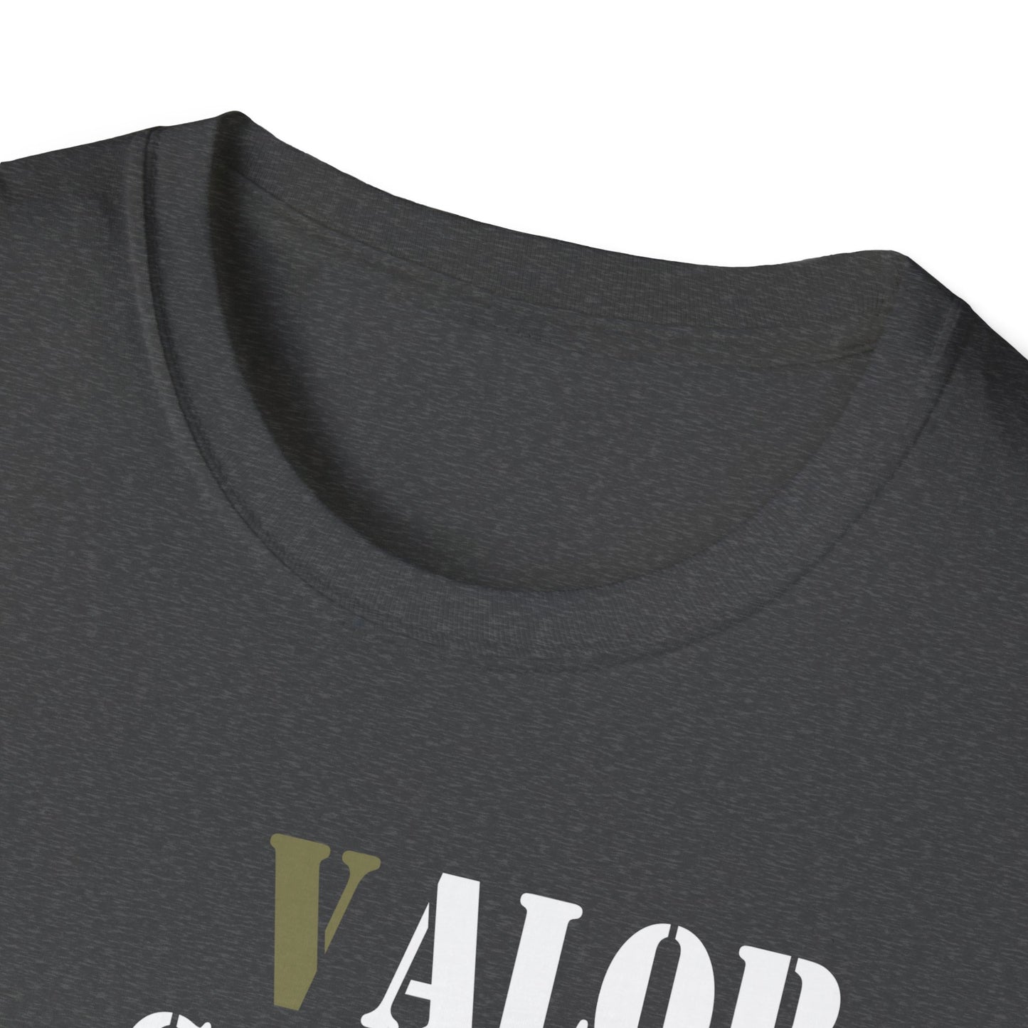 Unisex Softstyle T-Shirt - Valor, Service, Patriot, Hero Graphic Tee