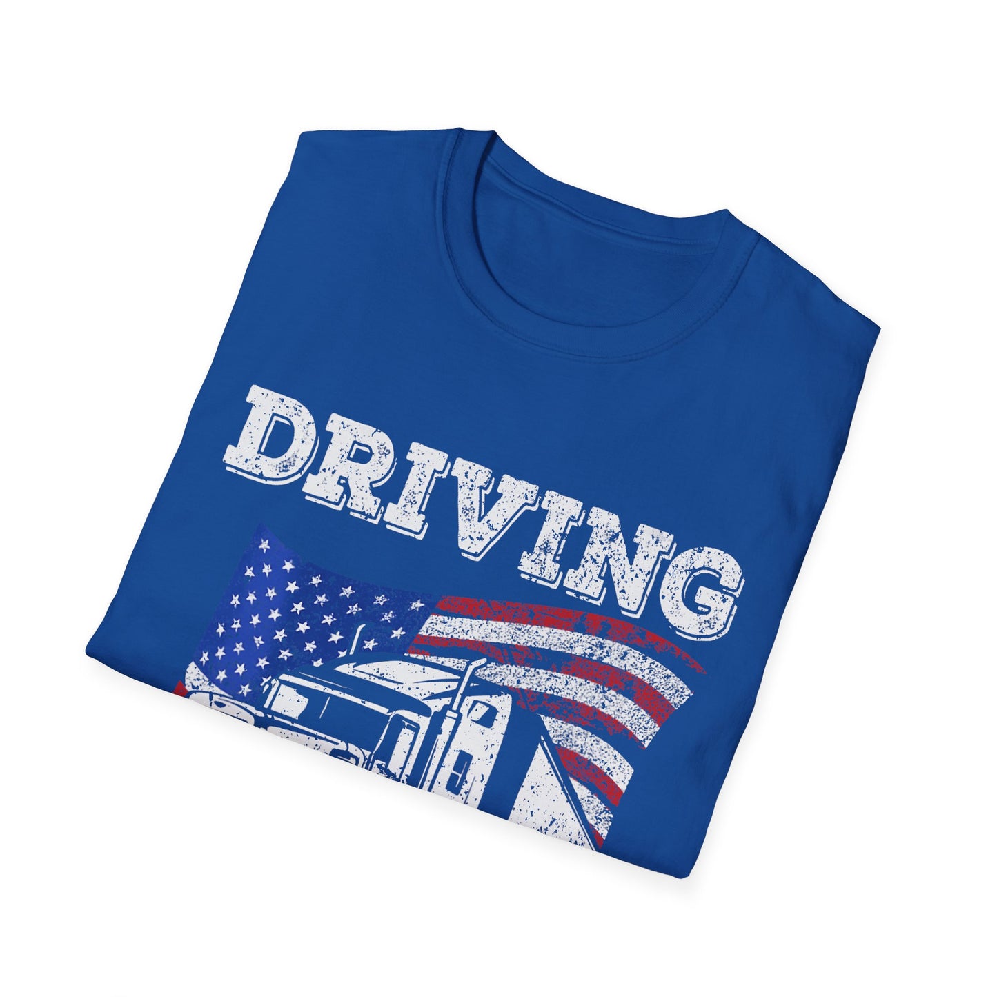 Trucker Life T-Shirt, Driving My Life Away Tee, Gift for Truck Drivers, Unisex Softstyle Shirt, Road Trip Apparel, Driving Enthusiast [...]