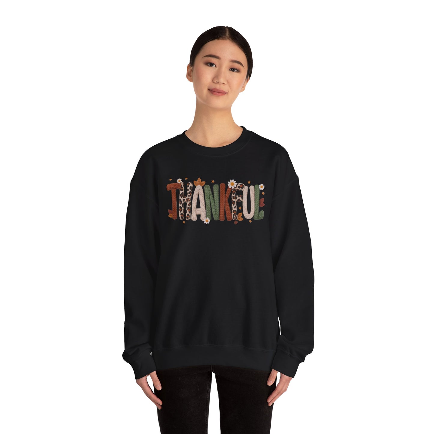 Thankful Vibes Crewneck Sweatshirt