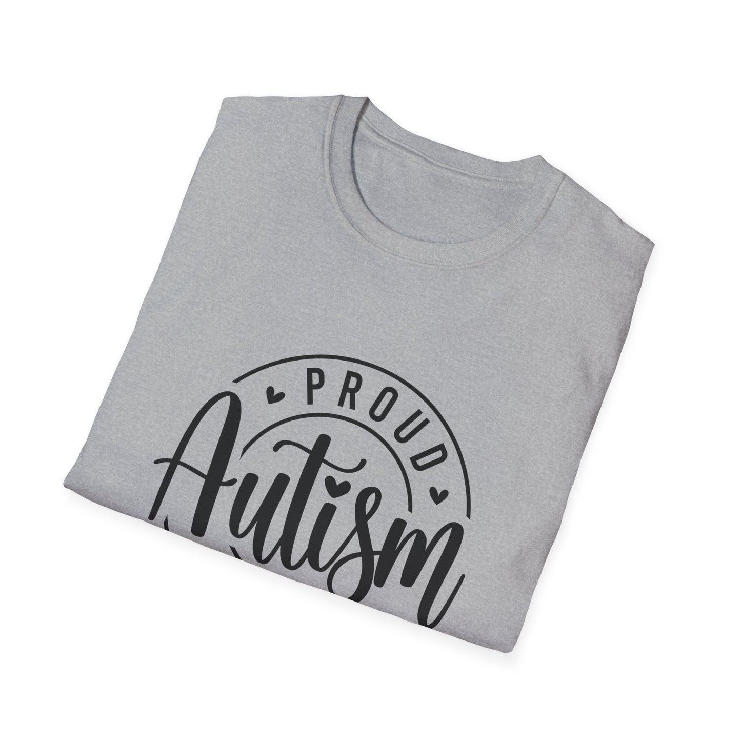 Proud Autism Dad T-Shirt | Unisex Softstyle Tee, Gift for Dads, Autism Awareness Apparel, Family Day, Special Needs Clothing