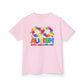 Colorful Autism Awareness Kids Tee, Bright Rainbow Tee, Support, Understand, Love, Gift for Autism Month, Kids Apparel