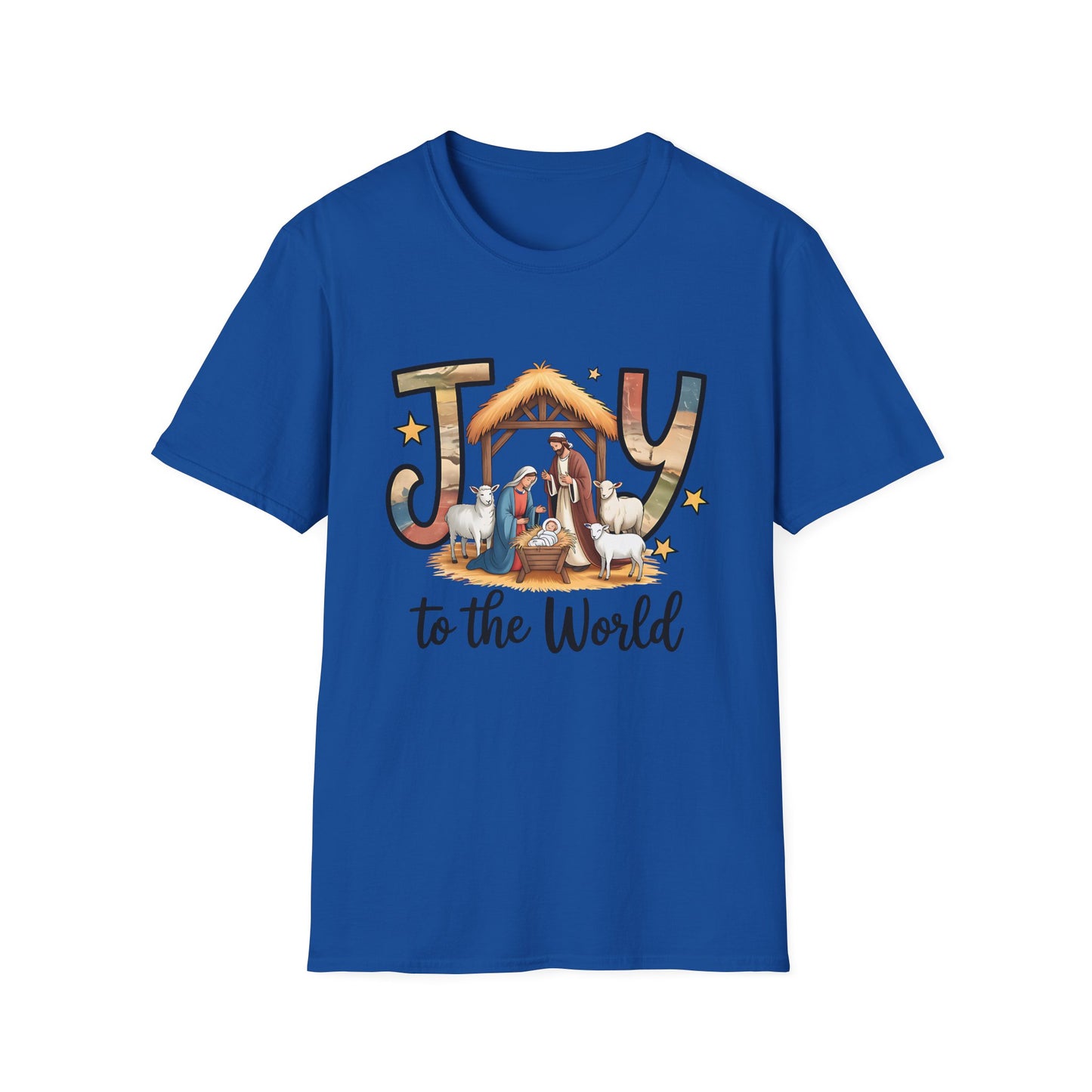 Joy to the World Nativity T-Shirt