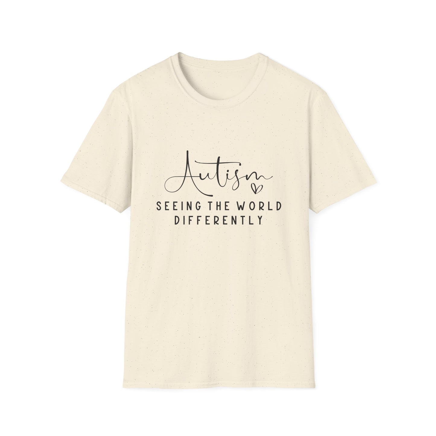 Autism Awareness Unisex Softstyle T-Shirt, See the World Differently Tee, Autism Support Shirt, Gift for Autism Advocacy, Unique [...]