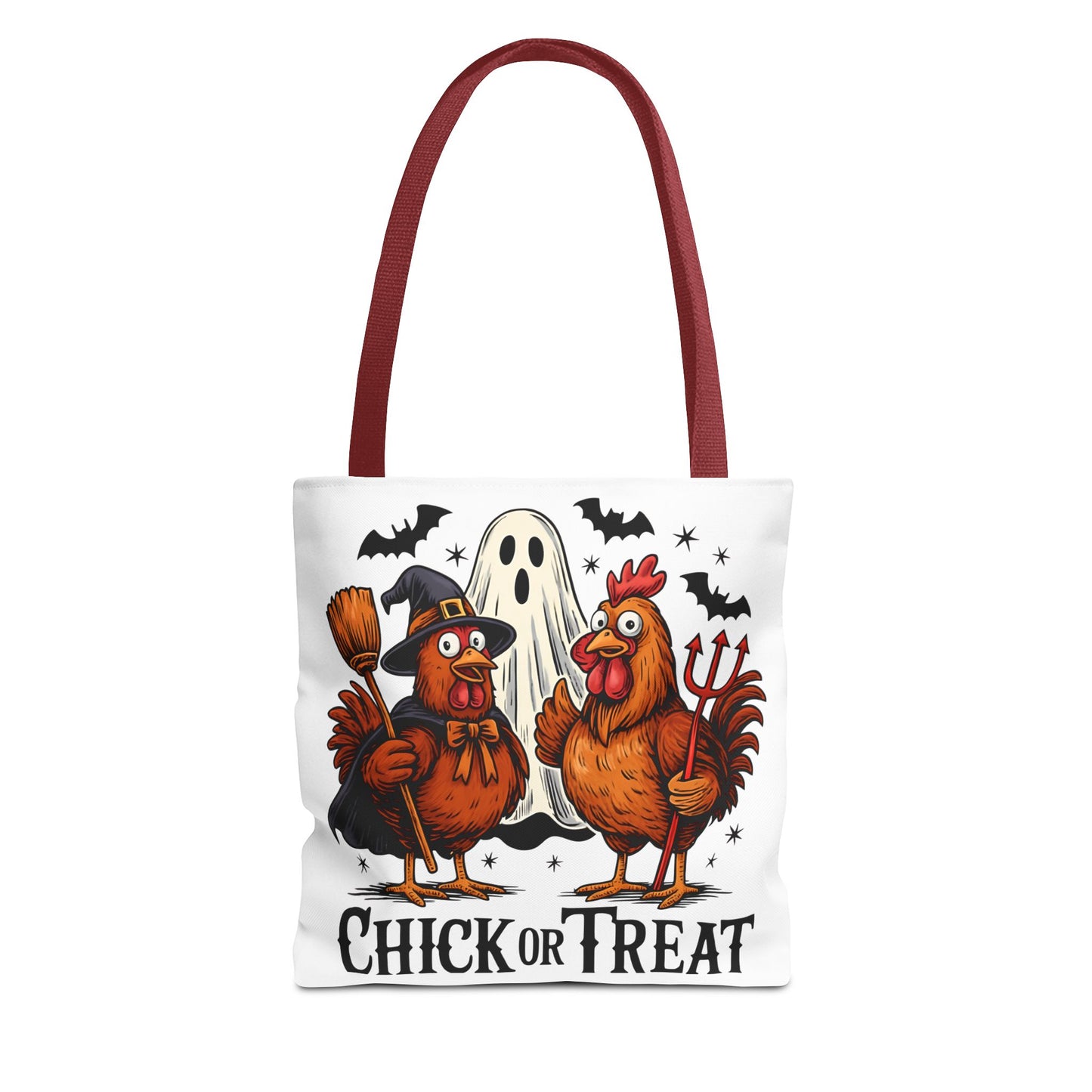 Halloween Chick or Treat Tote Bag