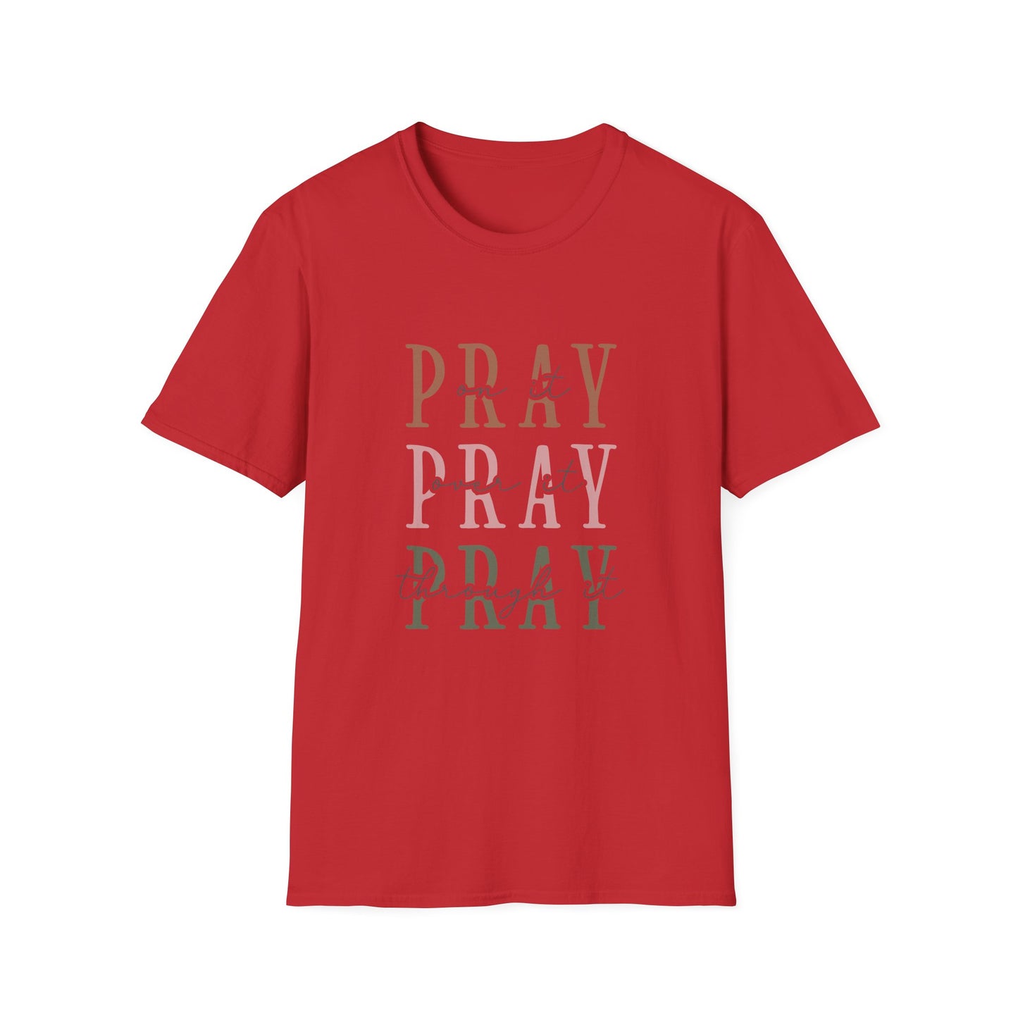 Inspirational Prayer T-Shirt - Softstyle Unisex Tee, Faith-Based Apparel, Gift for Believers, Christian T-Shirt, Everyday Wear