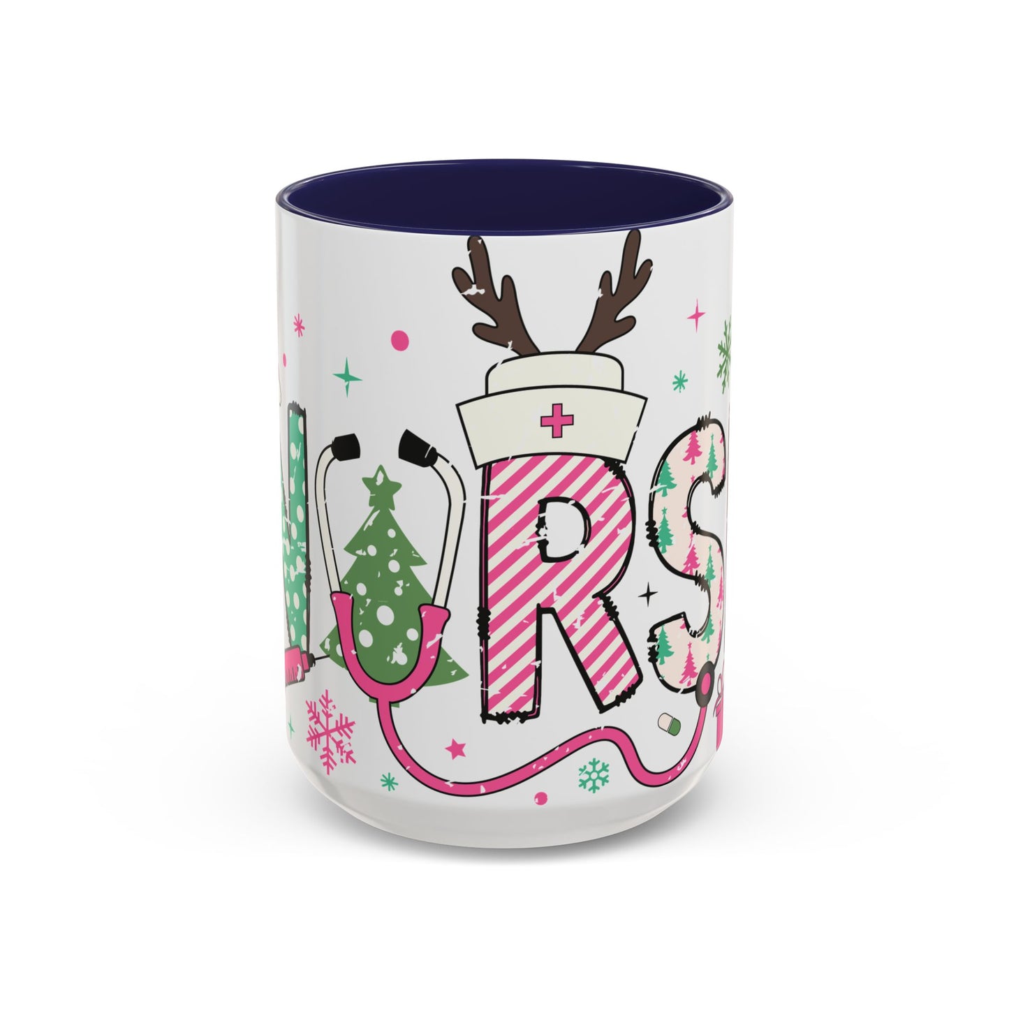 Nurse Christmas Coffee Mug - festive holiday gift for healthcare professionals