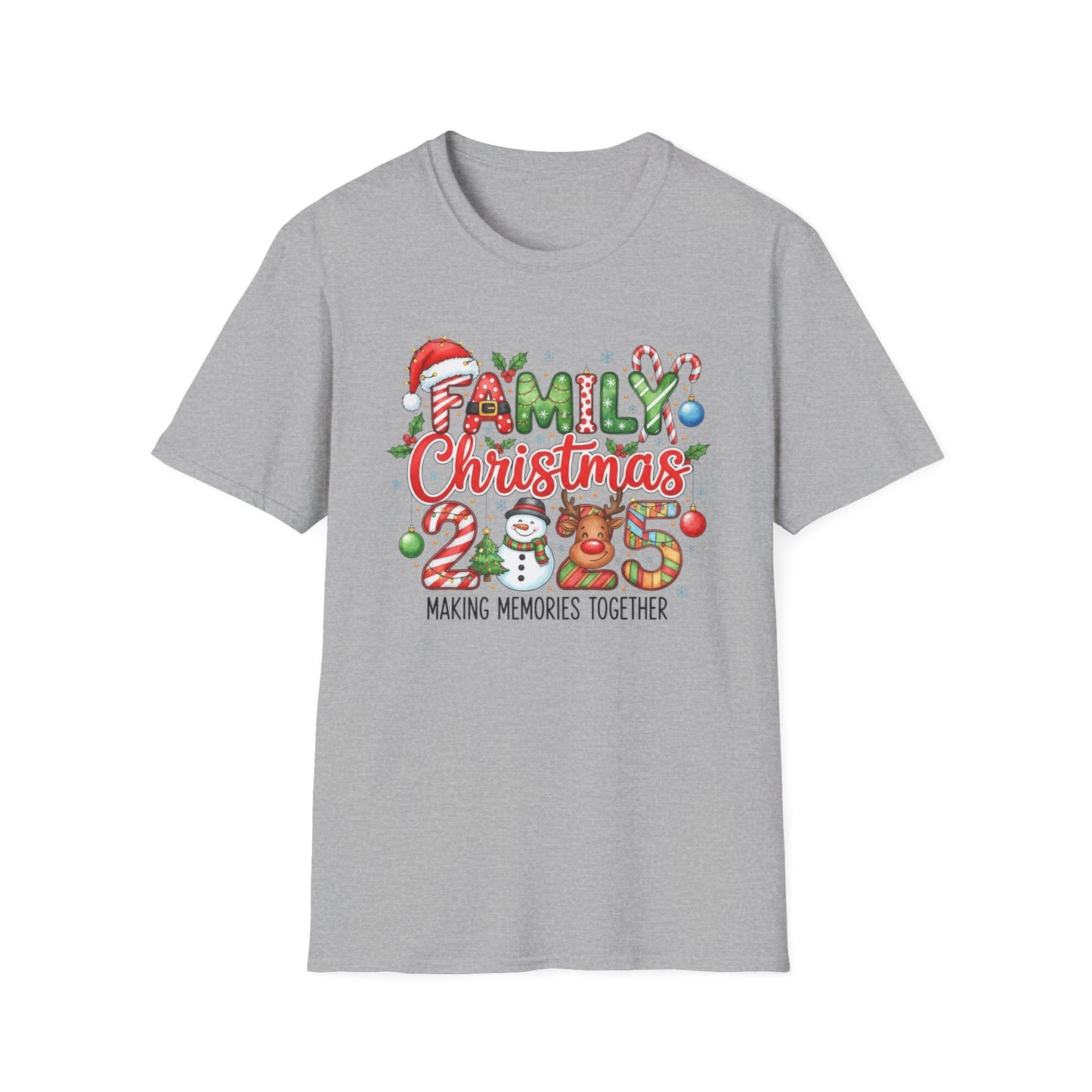Family Christmas T-Shirt 2023 - Making Memories Together
