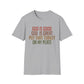 Thanksgiving Humor T-Shirt - 'God is Good, God is Great, Put That Turkey on My Plate'