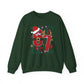 Festive Santa Crewneck Sweatshirt - Holiday Cheer