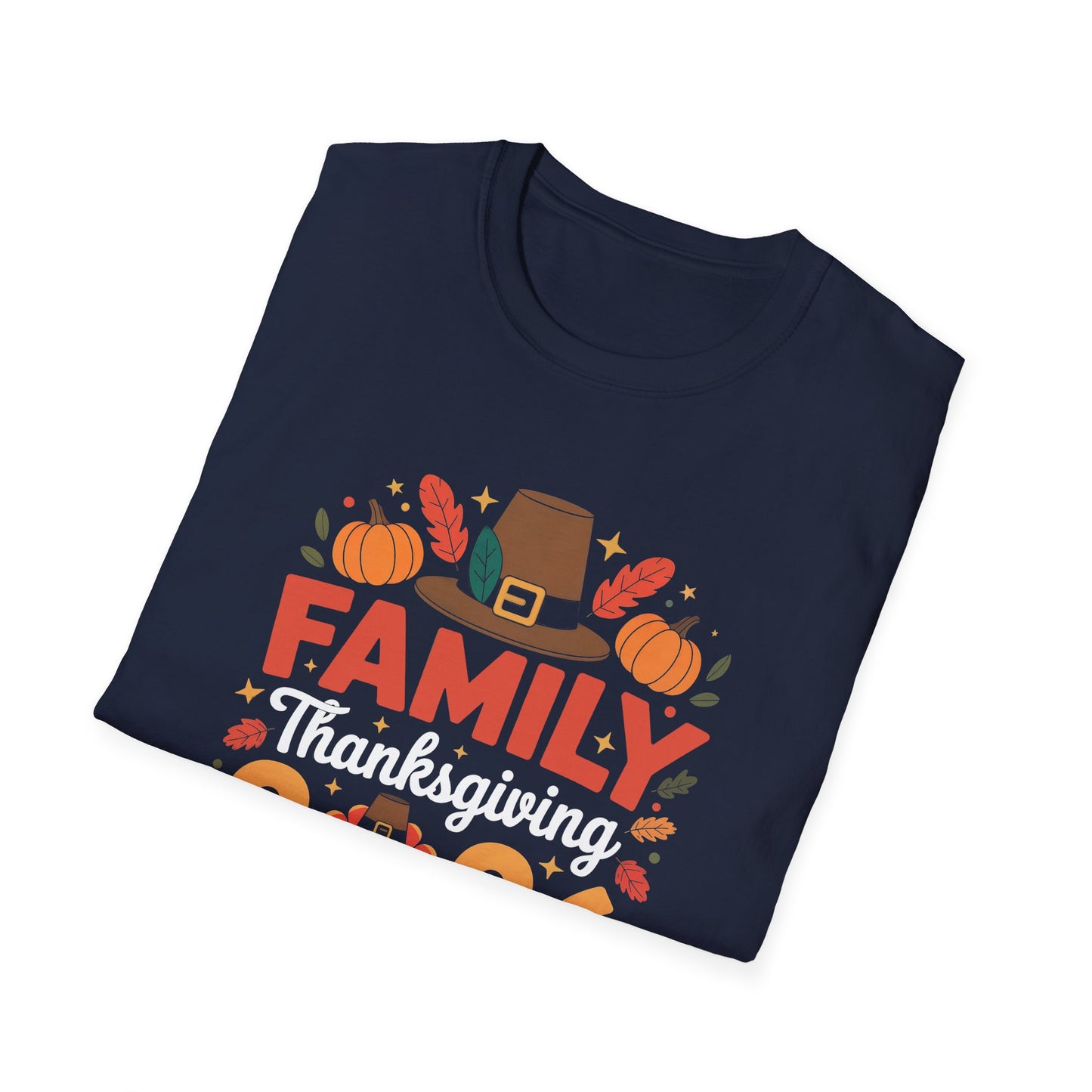 Thanksgiving Family T-Shirt - 2026 Grateful for My Tribe Design