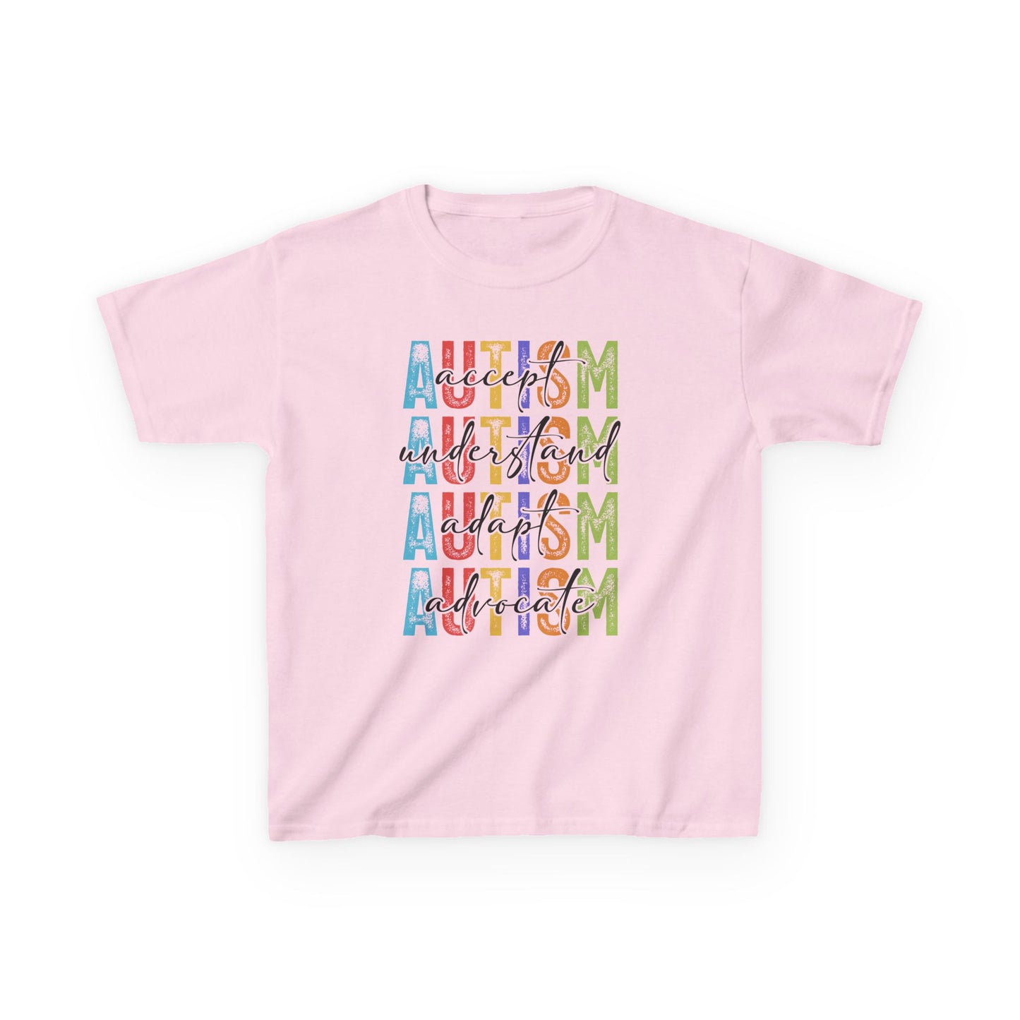 Colorful Autism Awareness Kids Tee, Support Autism, Gift for Kids, Inclusive Fashion, Awareness Month, Fun T-Shirt