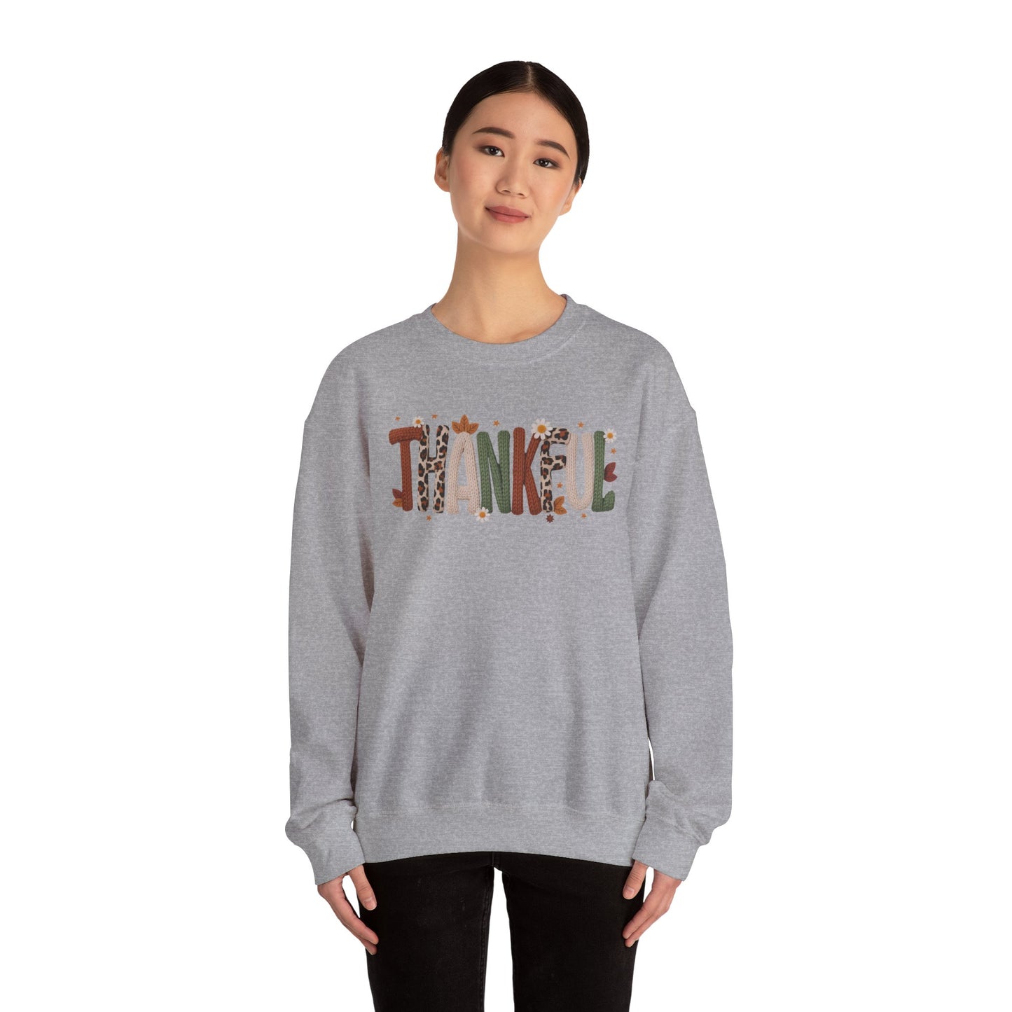 Thankful Vibes Crewneck Sweatshirt