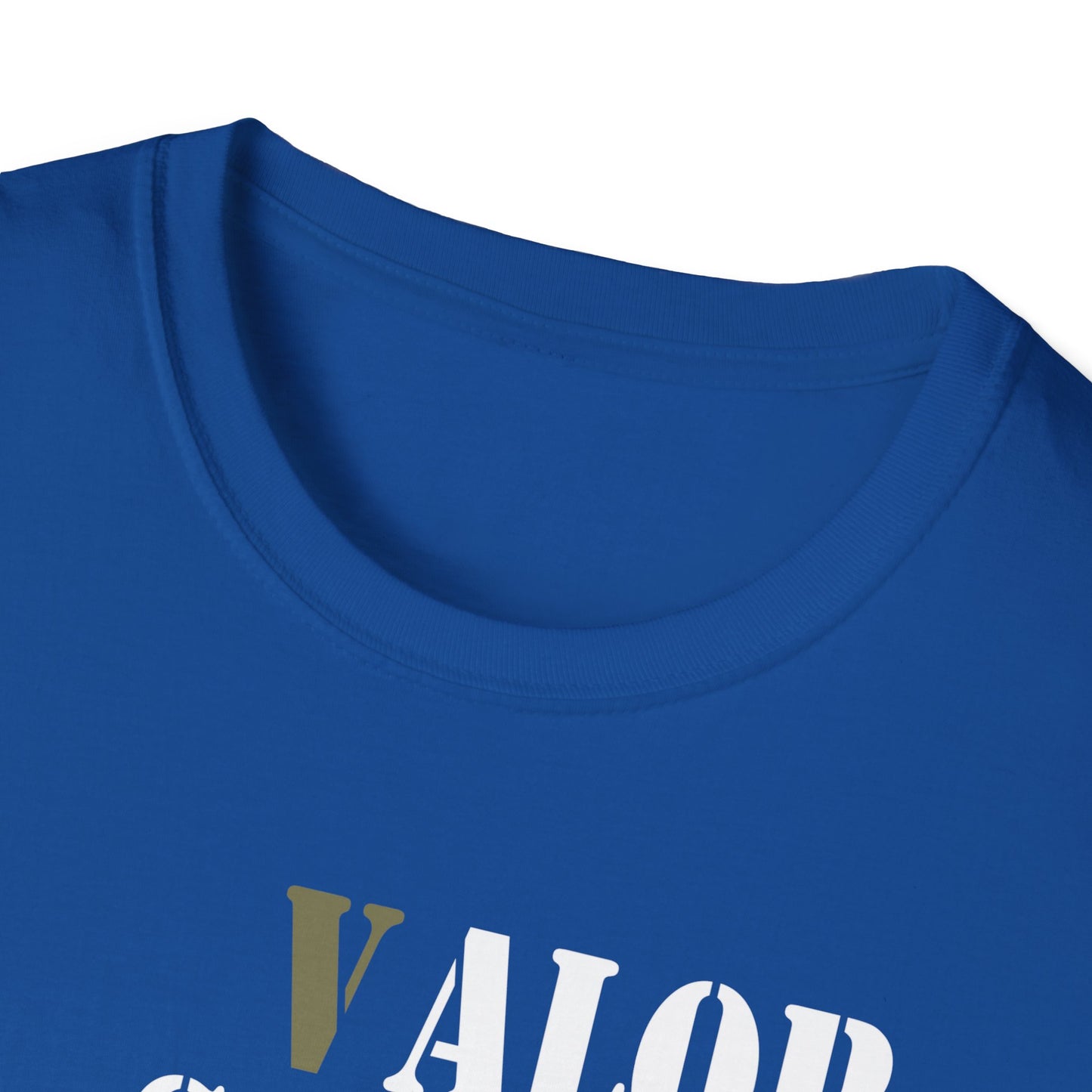 Unisex Softstyle T-Shirt - Valor, Service, Patriot, Hero Graphic Tee