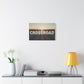 Crossroad Inspirational Canvas Print — “God Meets You at the Crossroad” Sunset Wall Art
