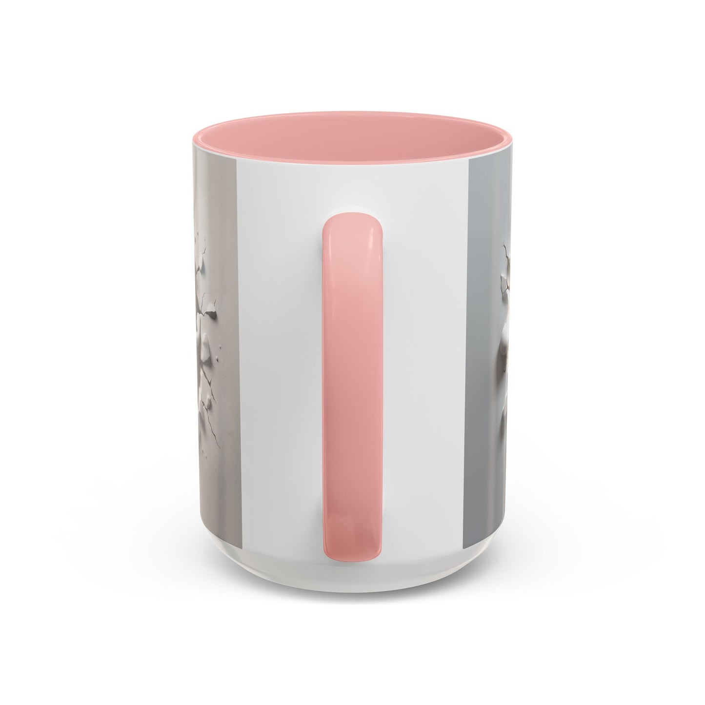 Santa Snowman Breaking Wall Coffee Mug