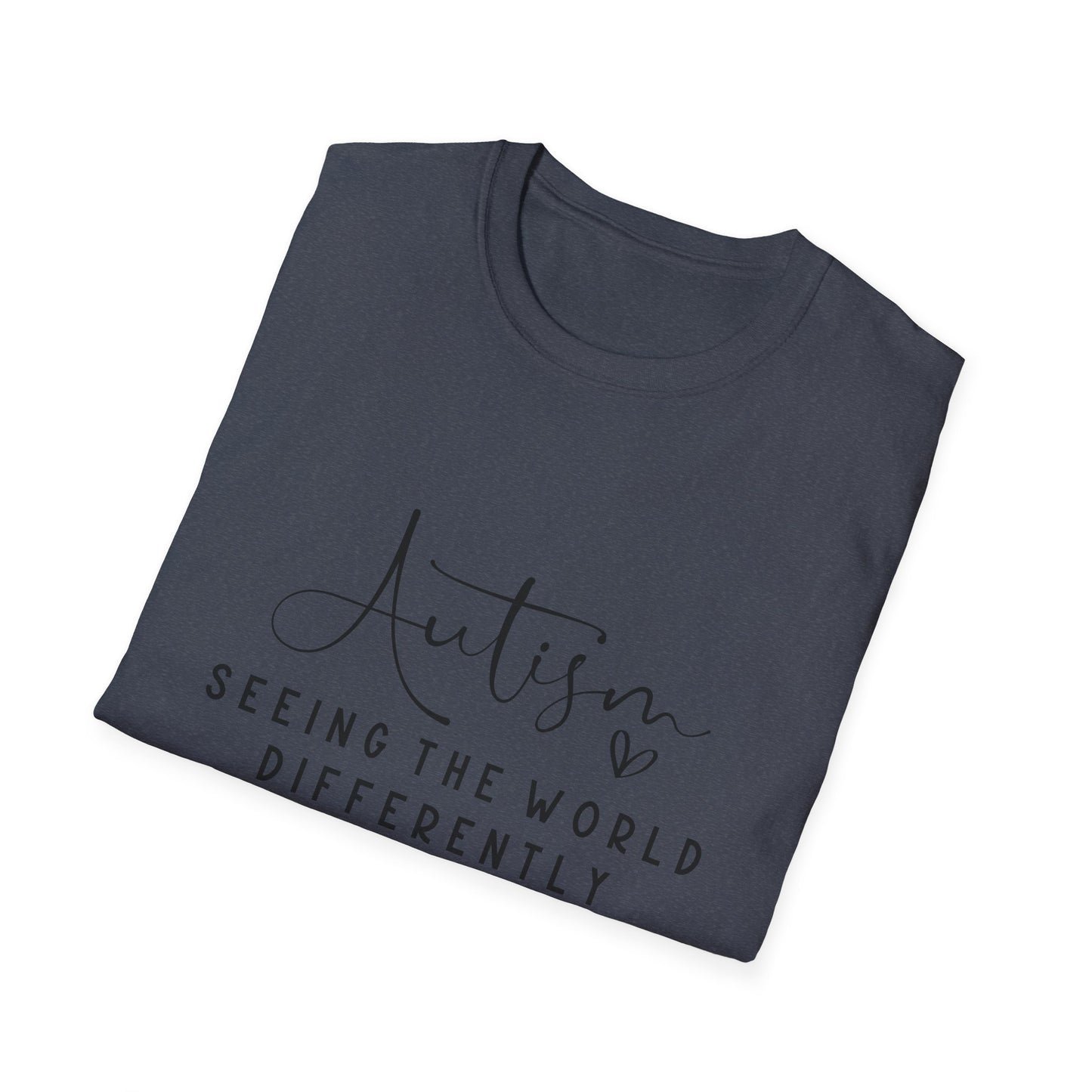 Autism Awareness Unisex Softstyle T-Shirt, See the World Differently Tee, Autism Support Shirt, Gift for Autism Advocacy, Unique [...]
