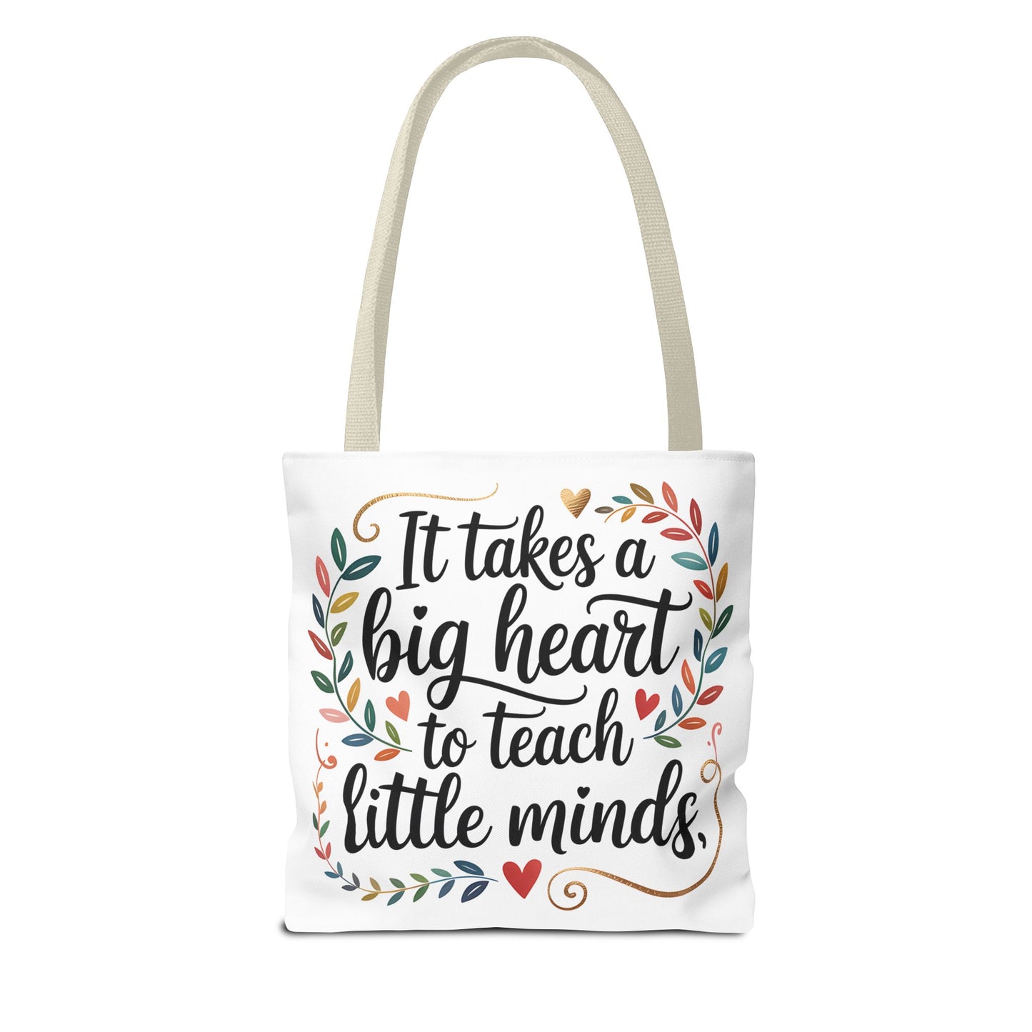 Heartfelt Teacher Tote Bag - Perfect Gift for Educators, Back to School, Teacher Appreciation, Eco-Friendly, Classroom Supplies