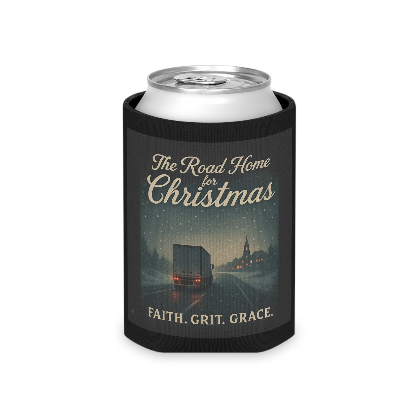 Christmas Can Cooler - The Road Home | Faith, Grit, Grace