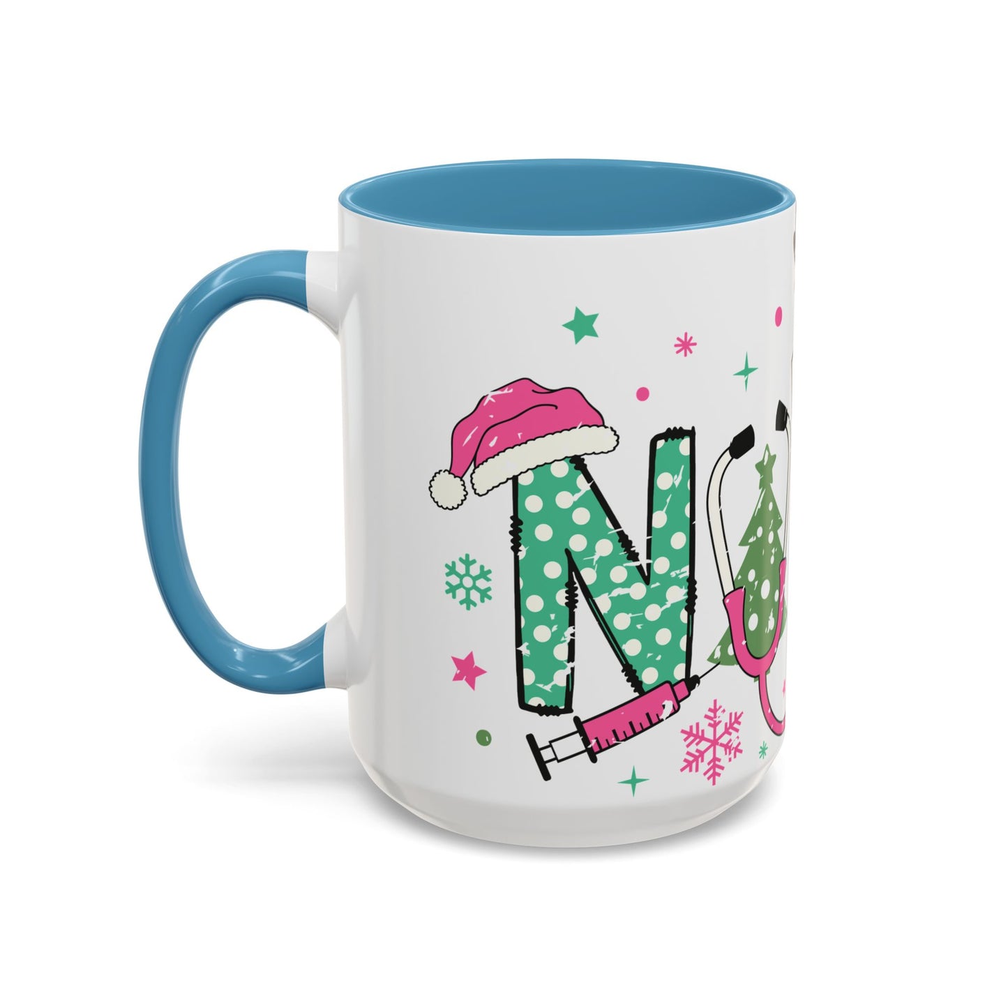 Nurse Christmas Coffee Mug - festive holiday gift for healthcare professionals